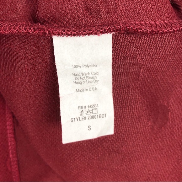 Anthropologie W5 Dotted Textured Top Red S - Picture 7 of 7